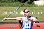 Womens javelin, 2024 NE Masters Track and Field Champs., Monkton Stadium, Jarrow.  Photo: David T. Hewitson/Sports for All Pics